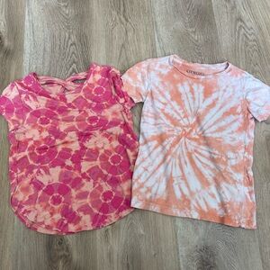 Two Tie-Dye Tops